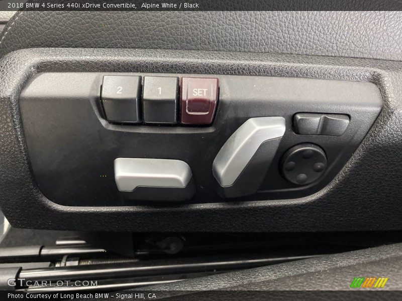 Alpine White / Black 2018 BMW 4 Series 440i xDrive Convertible