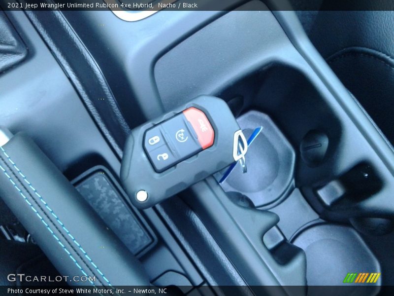Nacho / Black 2021 Jeep Wrangler Unlimited Rubicon 4xe Hybrid