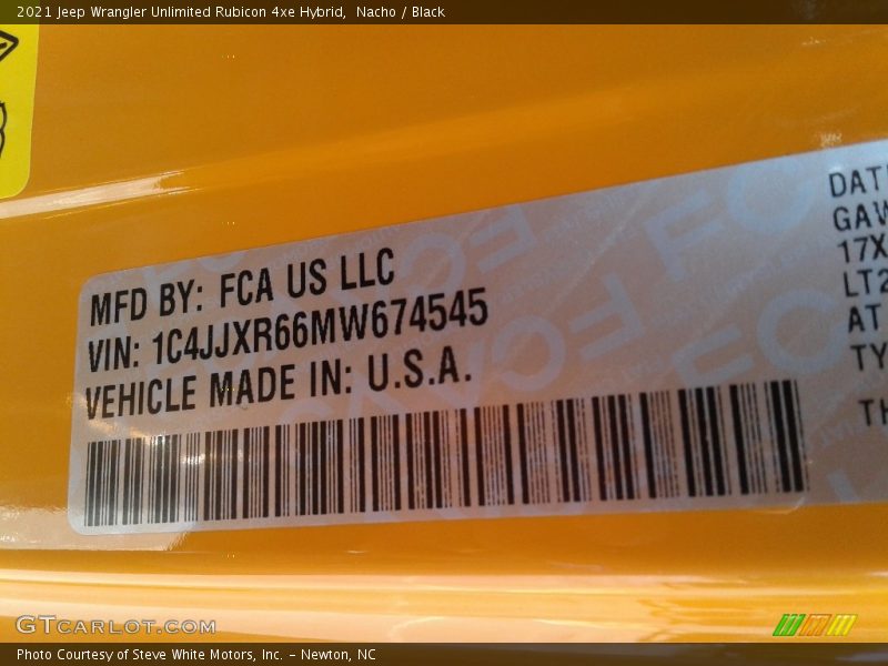 Nacho / Black 2021 Jeep Wrangler Unlimited Rubicon 4xe Hybrid