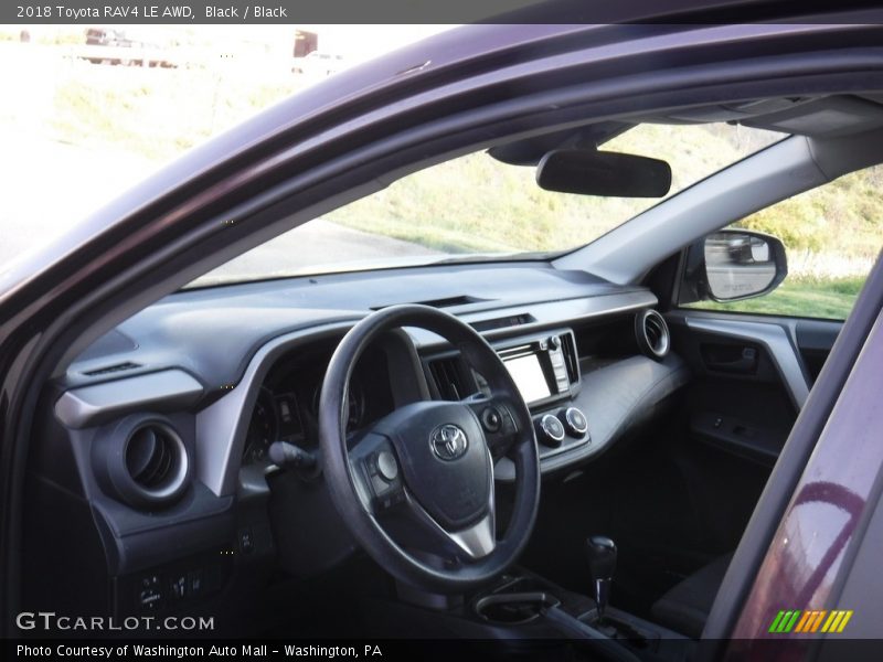 Black / Black 2018 Toyota RAV4 LE AWD