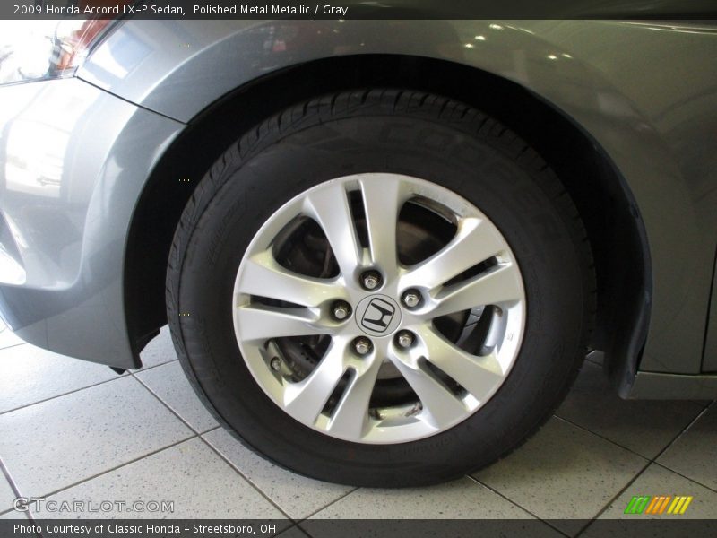 Polished Metal Metallic / Gray 2009 Honda Accord LX-P Sedan