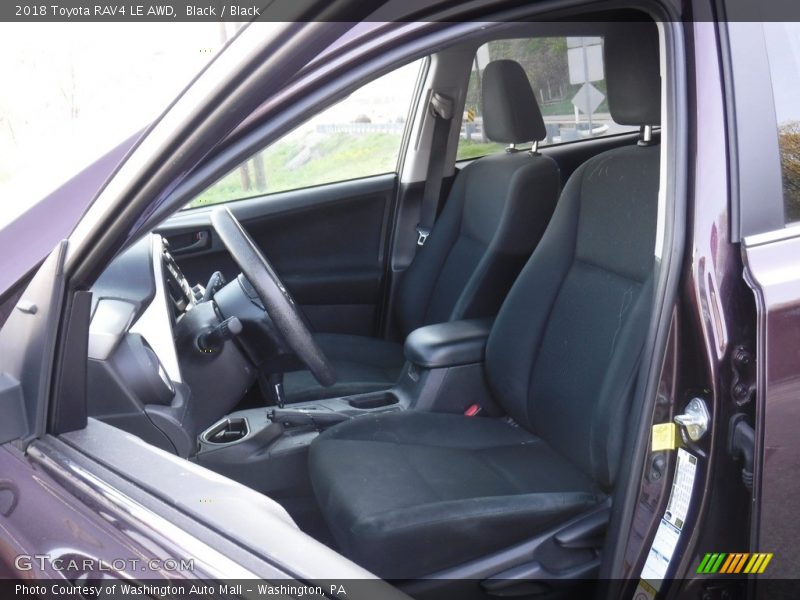 Black / Black 2018 Toyota RAV4 LE AWD