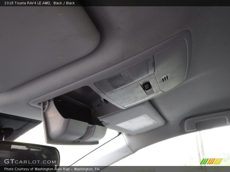 Black / Black 2018 Toyota RAV4 LE AWD