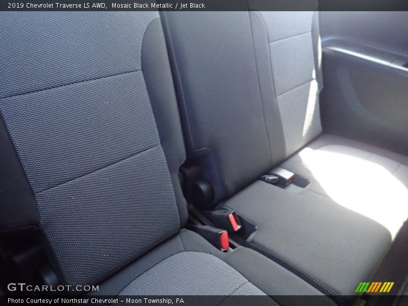 Mosaic Black Metallic / Jet Black 2019 Chevrolet Traverse LS AWD