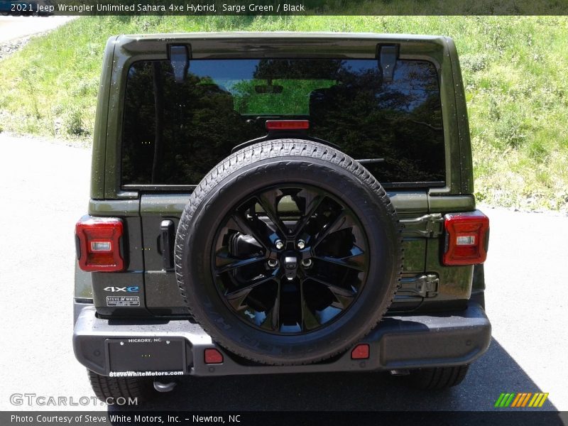 Sarge Green / Black 2021 Jeep Wrangler Unlimited Sahara 4xe Hybrid