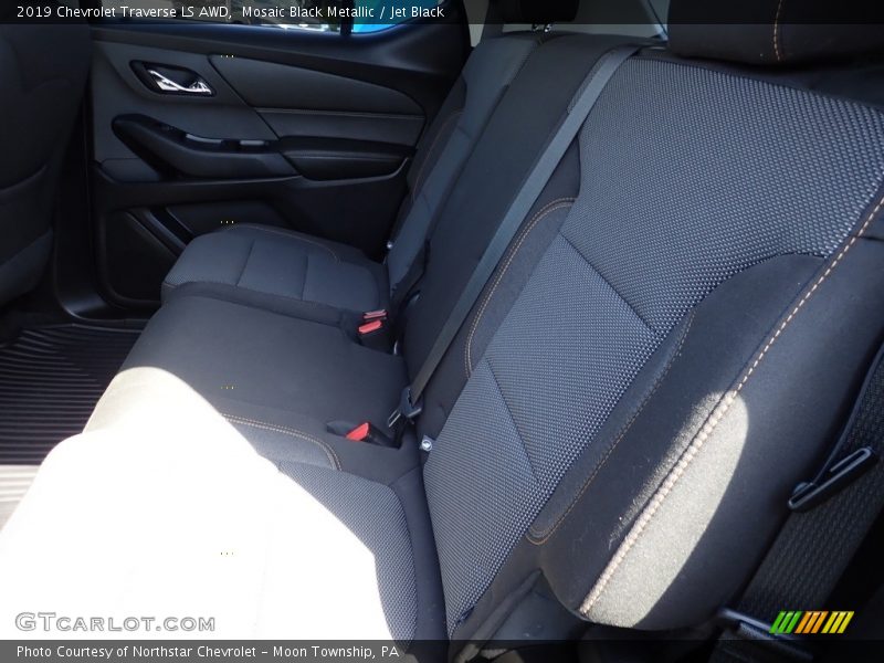 Mosaic Black Metallic / Jet Black 2019 Chevrolet Traverse LS AWD