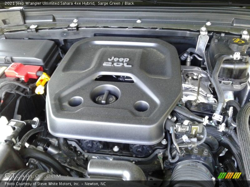 Sarge Green / Black 2021 Jeep Wrangler Unlimited Sahara 4xe Hybrid