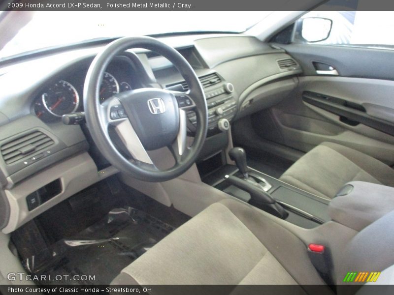Polished Metal Metallic / Gray 2009 Honda Accord LX-P Sedan