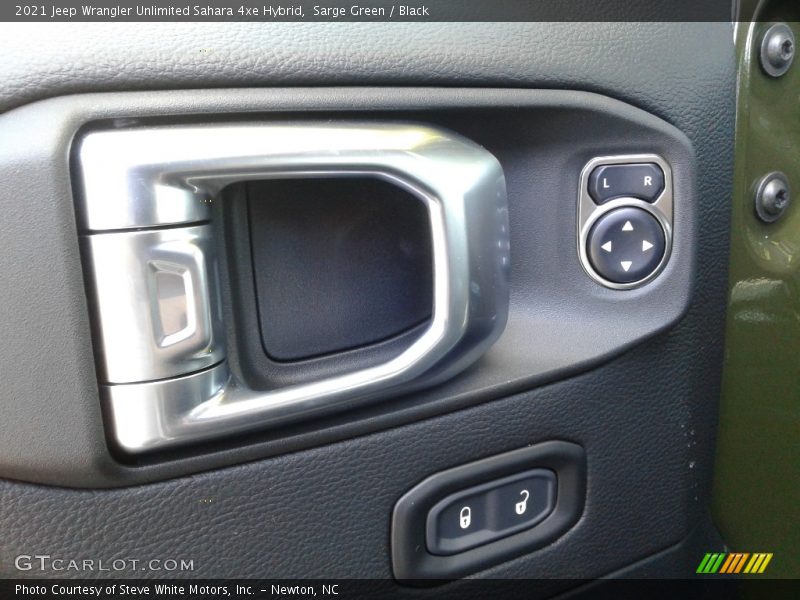 Sarge Green / Black 2021 Jeep Wrangler Unlimited Sahara 4xe Hybrid