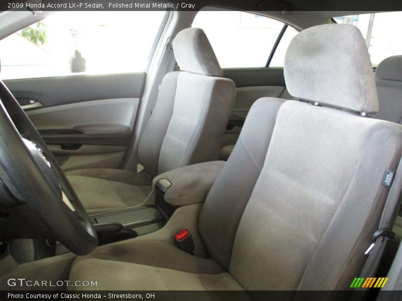Polished Metal Metallic / Gray 2009 Honda Accord LX-P Sedan