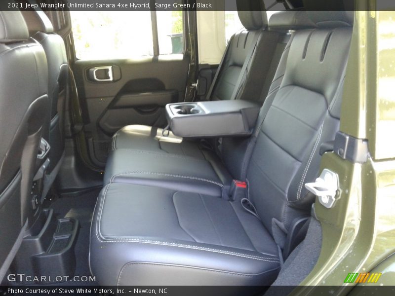 Sarge Green / Black 2021 Jeep Wrangler Unlimited Sahara 4xe Hybrid