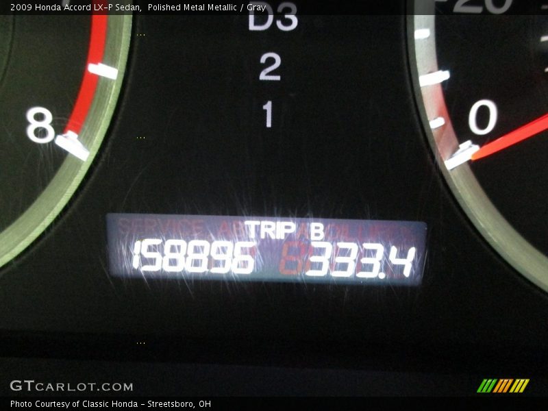 Polished Metal Metallic / Gray 2009 Honda Accord LX-P Sedan