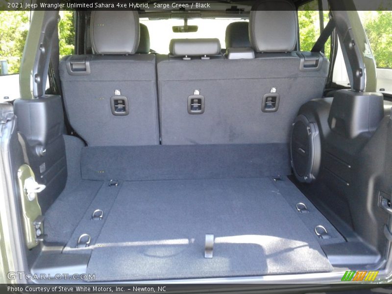 Sarge Green / Black 2021 Jeep Wrangler Unlimited Sahara 4xe Hybrid
