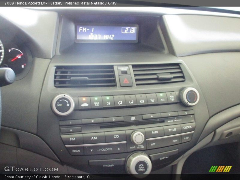 Polished Metal Metallic / Gray 2009 Honda Accord LX-P Sedan