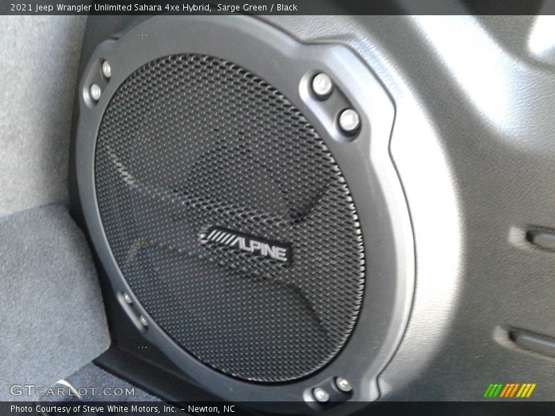 Sarge Green / Black 2021 Jeep Wrangler Unlimited Sahara 4xe Hybrid