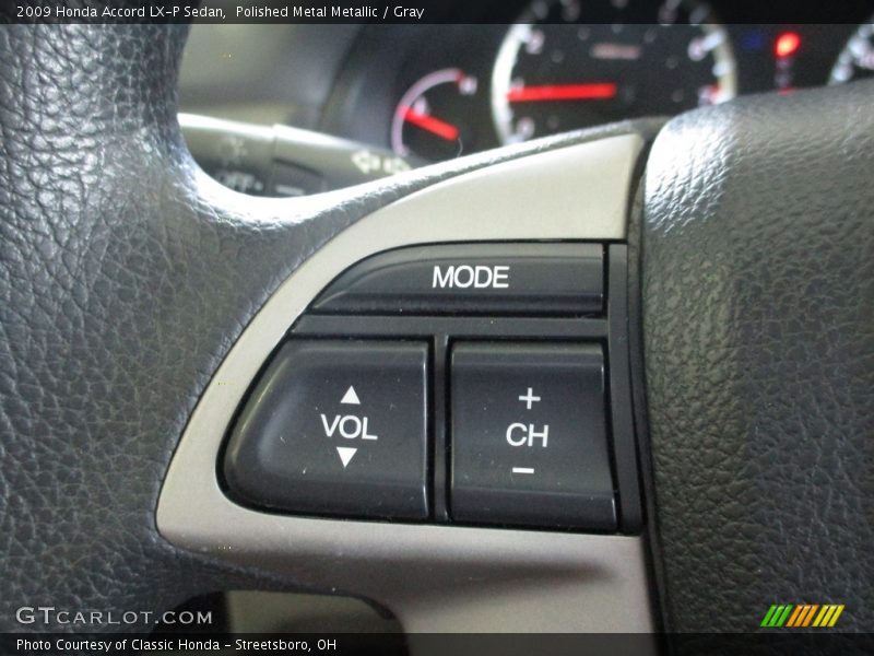 Polished Metal Metallic / Gray 2009 Honda Accord LX-P Sedan