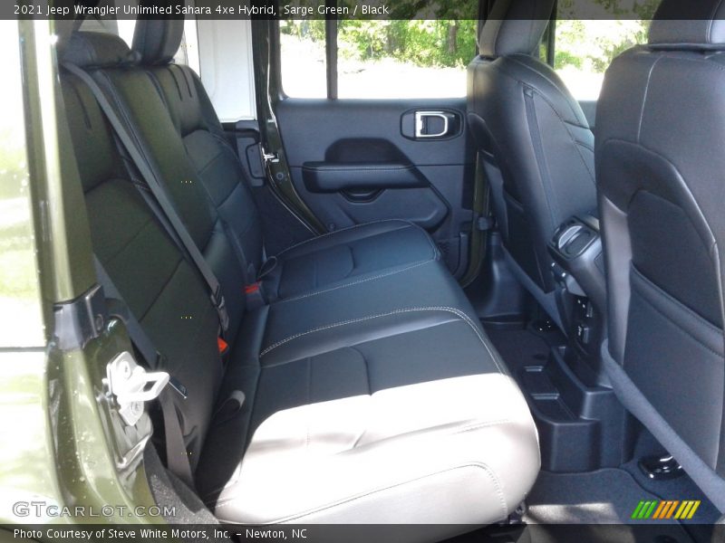 Sarge Green / Black 2021 Jeep Wrangler Unlimited Sahara 4xe Hybrid