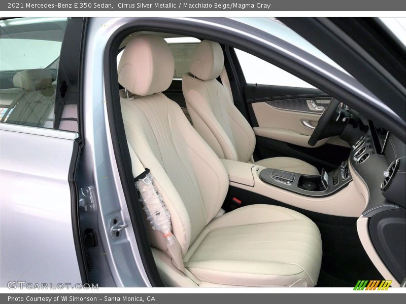 Cirrus Silver Metallic / Macchiato Beige/Magma Gray 2021 Mercedes-Benz E 350 Sedan
