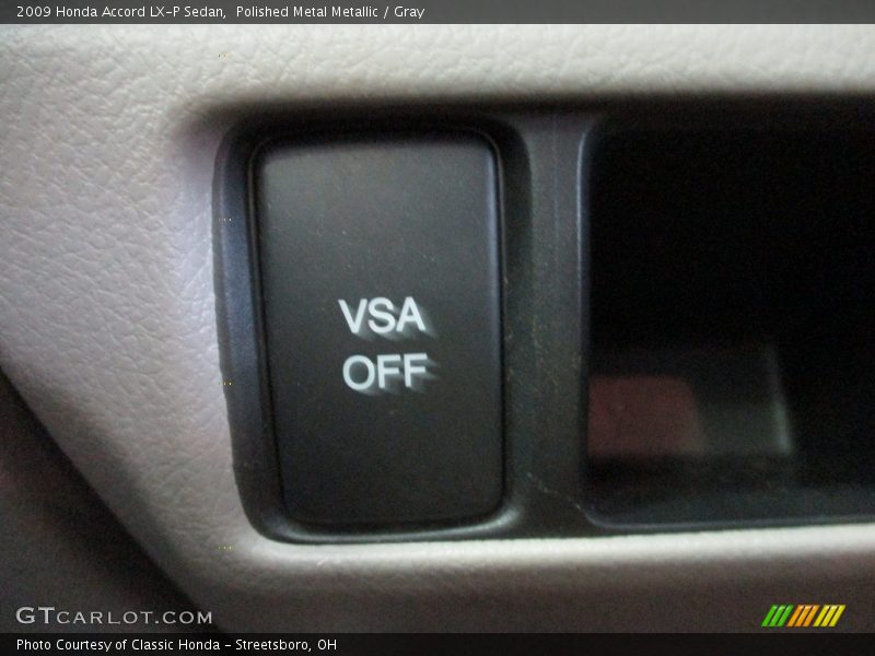 Polished Metal Metallic / Gray 2009 Honda Accord LX-P Sedan