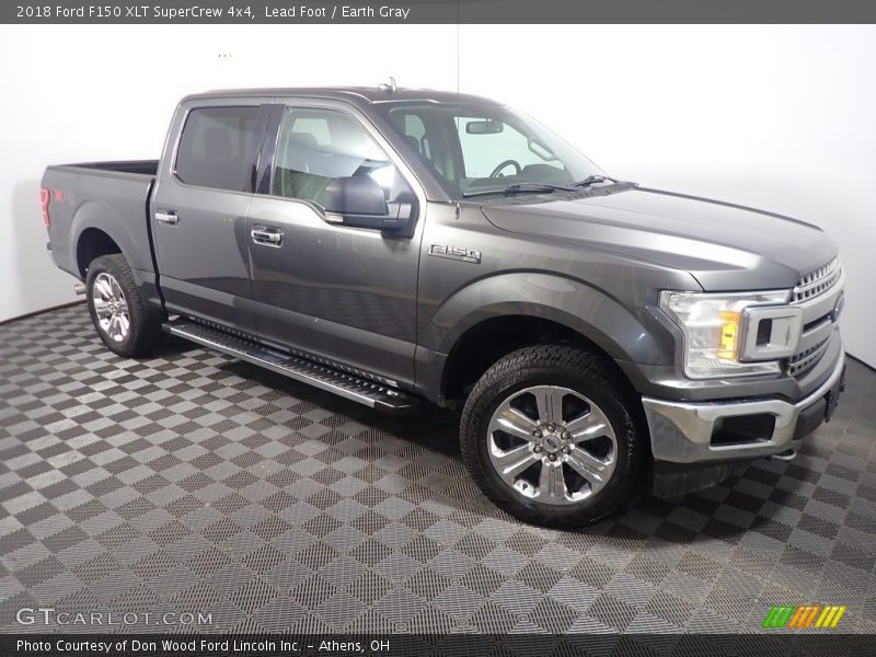 Lead Foot / Earth Gray 2018 Ford F150 XLT SuperCrew 4x4