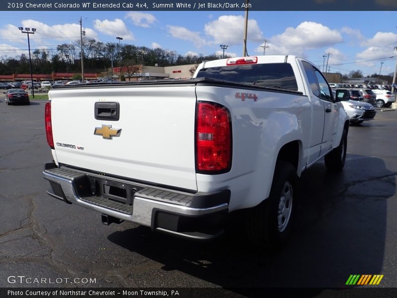 Summit White / Jet Black/Dark Ash 2019 Chevrolet Colorado WT Extended Cab 4x4