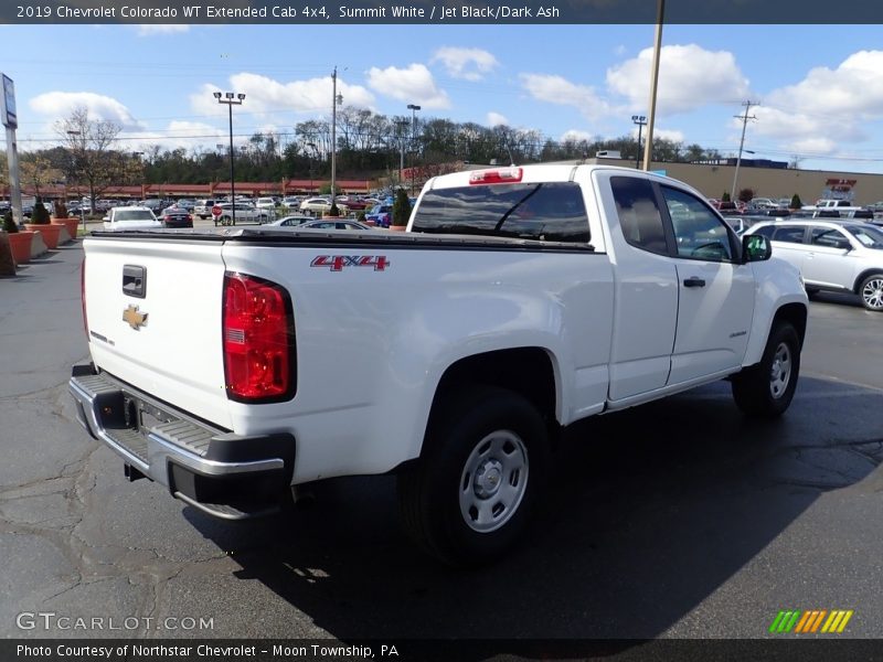 Summit White / Jet Black/Dark Ash 2019 Chevrolet Colorado WT Extended Cab 4x4