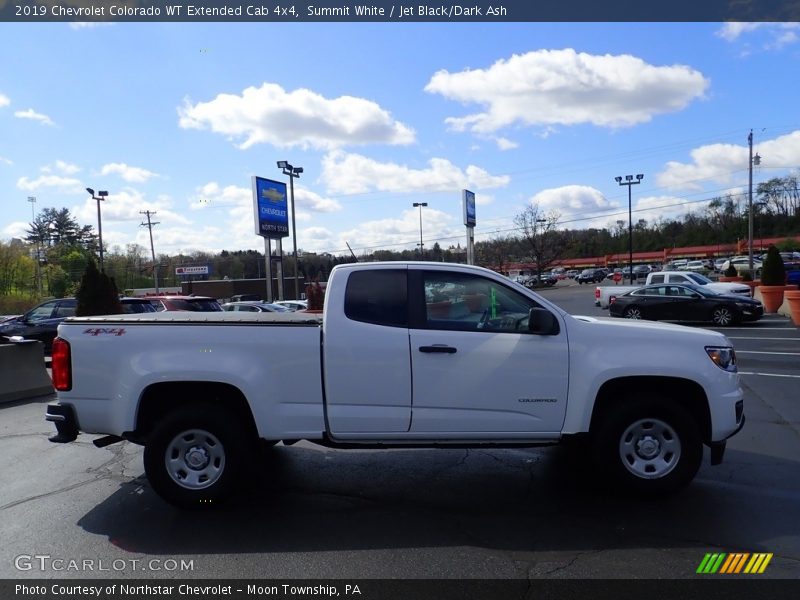 Summit White / Jet Black/Dark Ash 2019 Chevrolet Colorado WT Extended Cab 4x4