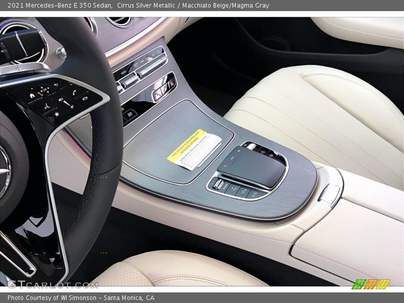 Cirrus Silver Metallic / Macchiato Beige/Magma Gray 2021 Mercedes-Benz E 350 Sedan