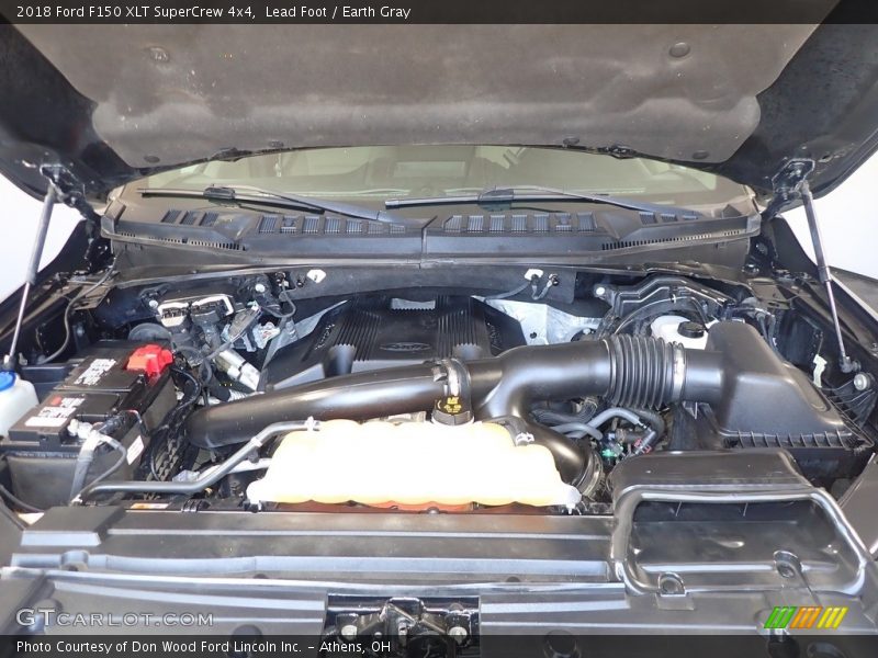 Lead Foot / Earth Gray 2018 Ford F150 XLT SuperCrew 4x4
