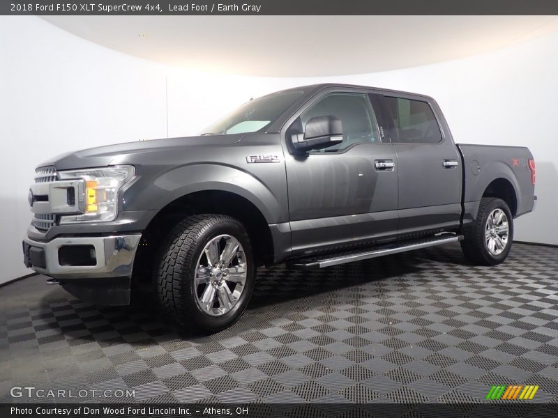 Lead Foot / Earth Gray 2018 Ford F150 XLT SuperCrew 4x4