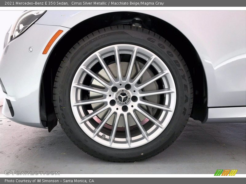 Cirrus Silver Metallic / Macchiato Beige/Magma Gray 2021 Mercedes-Benz E 350 Sedan