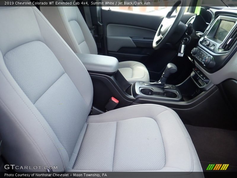 Front Seat of 2019 Colorado WT Extended Cab 4x4