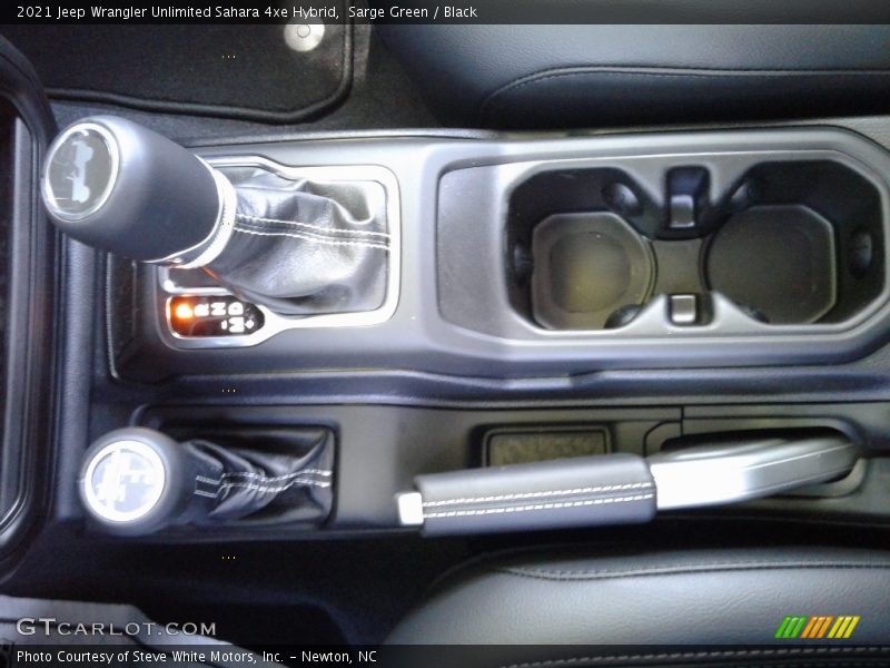 Sarge Green / Black 2021 Jeep Wrangler Unlimited Sahara 4xe Hybrid
