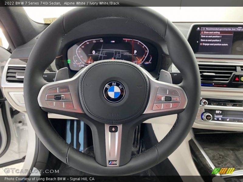  2022 7 Series 740i Sedan Steering Wheel
