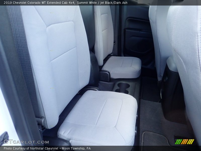 Rear Seat of 2019 Colorado WT Extended Cab 4x4