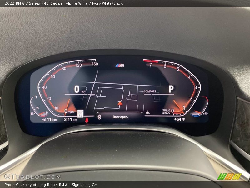  2022 7 Series 740i Sedan 740i Sedan Gauges