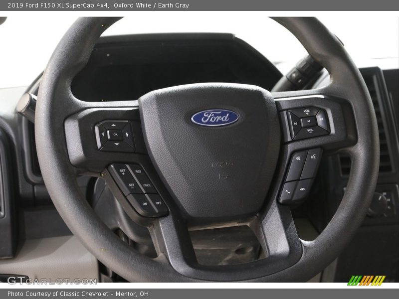 Oxford White / Earth Gray 2019 Ford F150 XL SuperCab 4x4