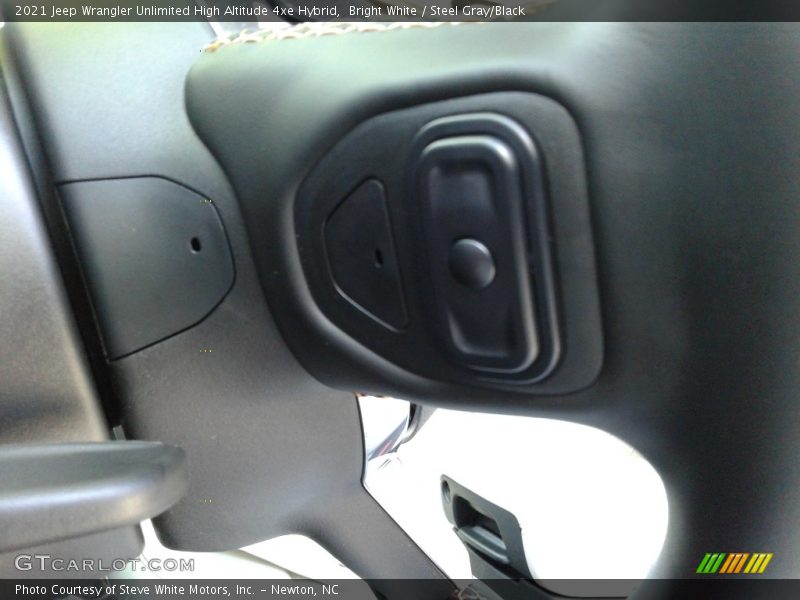 Bright White / Steel Gray/Black 2021 Jeep Wrangler Unlimited High Altitude 4xe Hybrid