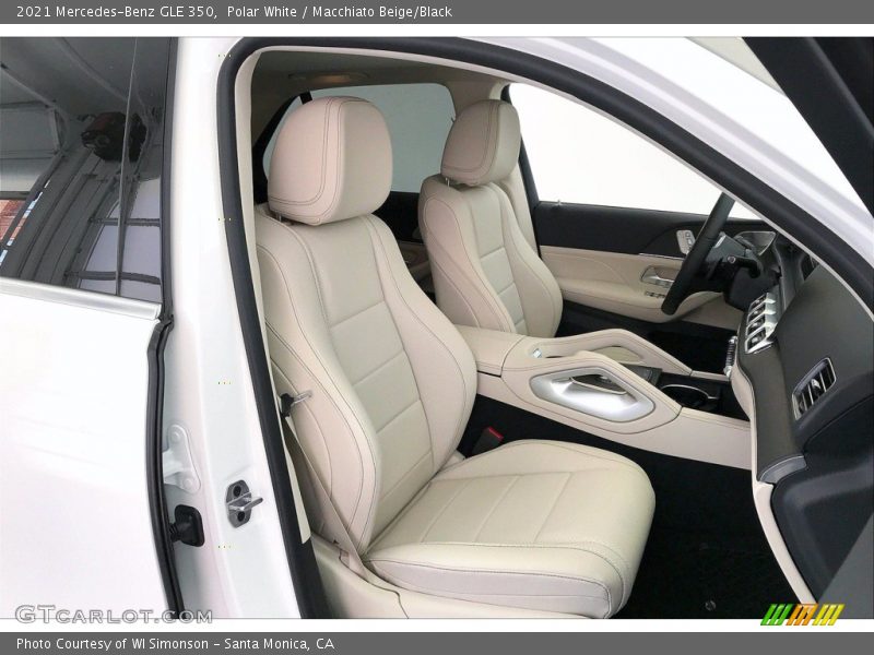 Polar White / Macchiato Beige/Black 2021 Mercedes-Benz GLE 350