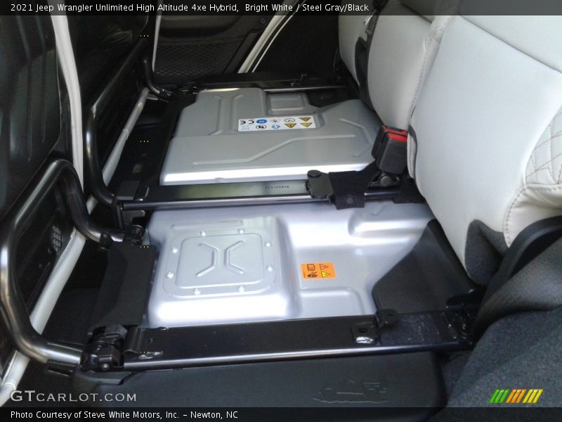 Bright White / Steel Gray/Black 2021 Jeep Wrangler Unlimited High Altitude 4xe Hybrid