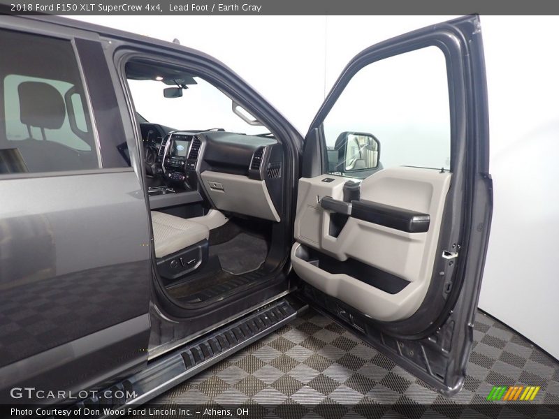 Lead Foot / Earth Gray 2018 Ford F150 XLT SuperCrew 4x4