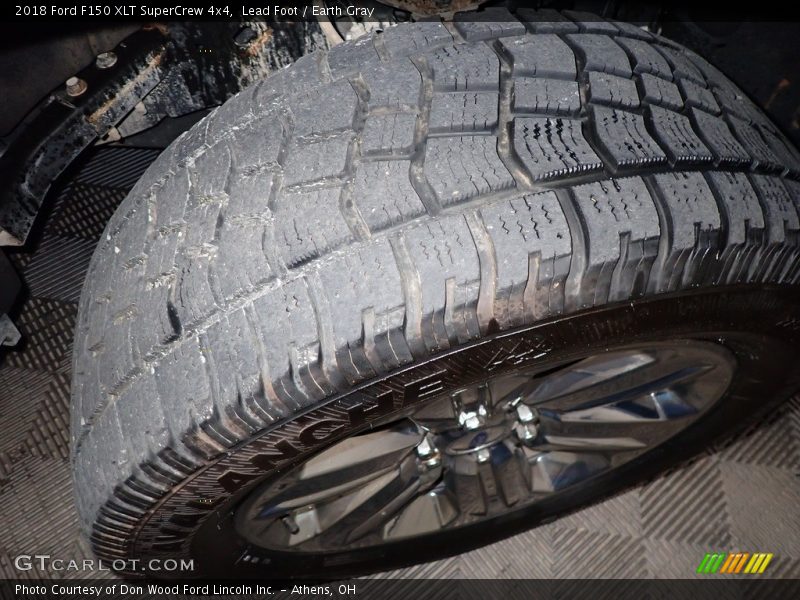 Lead Foot / Earth Gray 2018 Ford F150 XLT SuperCrew 4x4