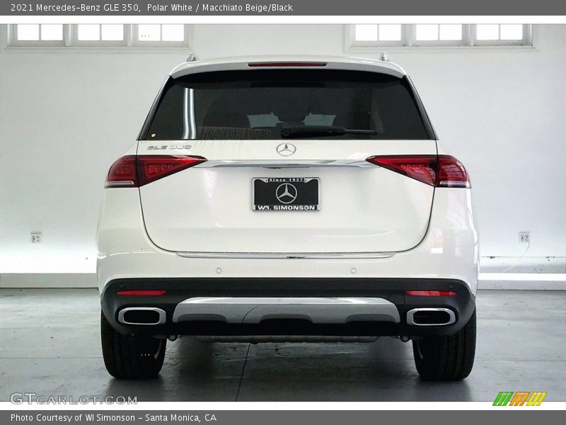 Polar White / Macchiato Beige/Black 2021 Mercedes-Benz GLE 350