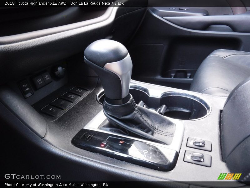 Ooh La La Rouge Mica / Black 2018 Toyota Highlander XLE AWD