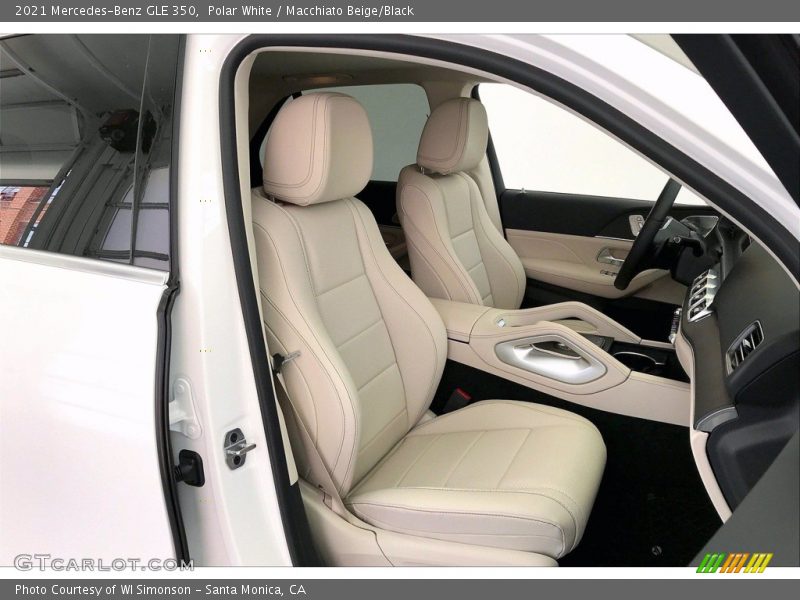 Polar White / Macchiato Beige/Black 2021 Mercedes-Benz GLE 350