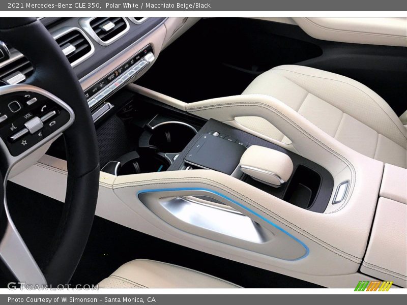 Polar White / Macchiato Beige/Black 2021 Mercedes-Benz GLE 350