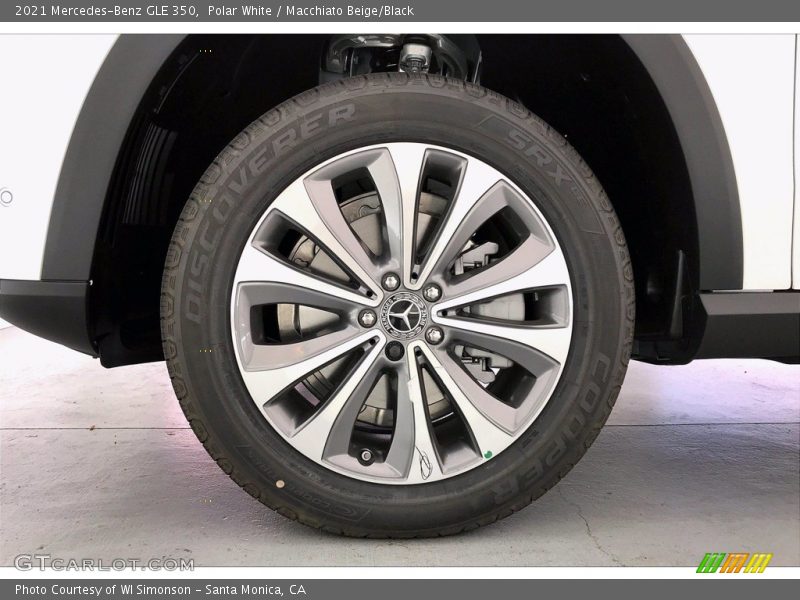 Polar White / Macchiato Beige/Black 2021 Mercedes-Benz GLE 350