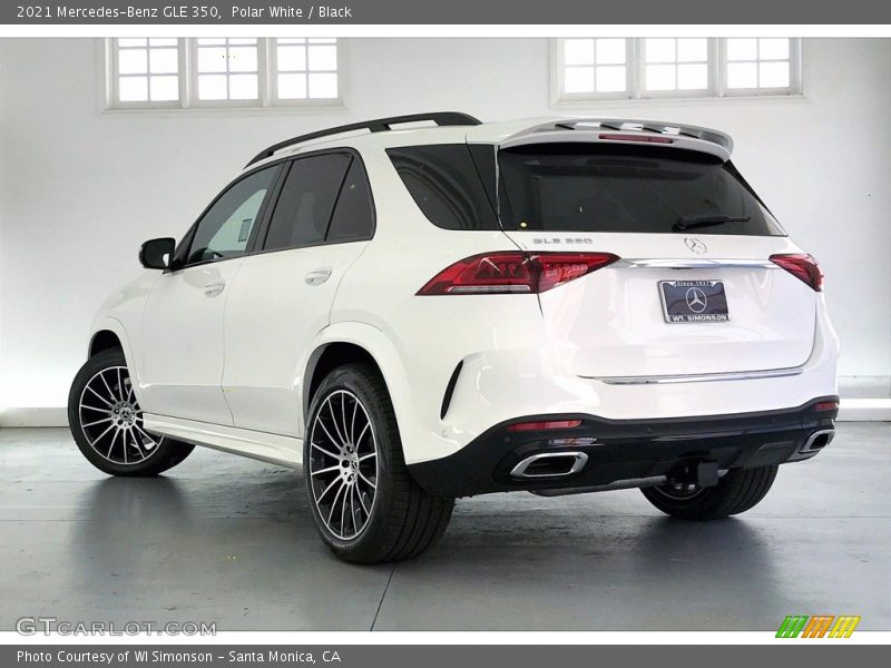 Polar White / Black 2021 Mercedes-Benz GLE 350