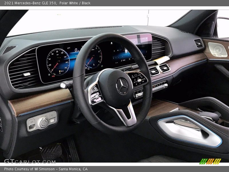 Polar White / Black 2021 Mercedes-Benz GLE 350