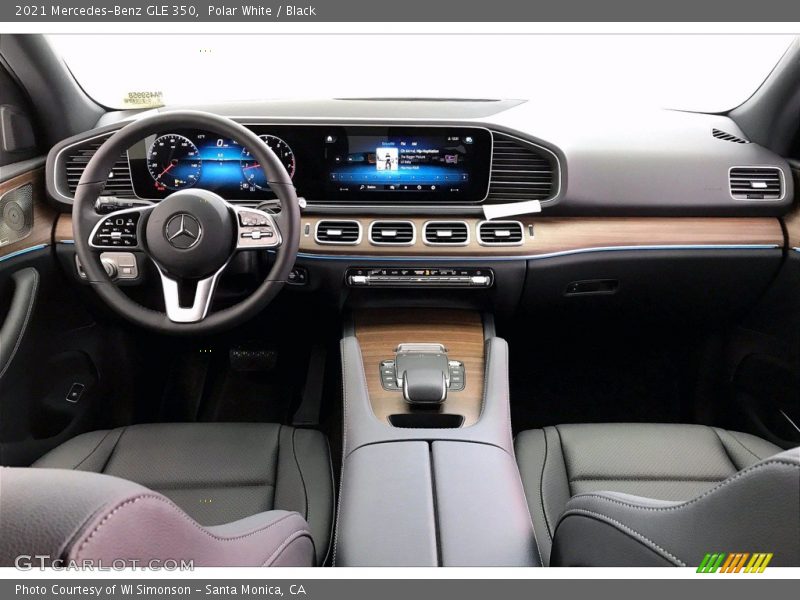 Polar White / Black 2021 Mercedes-Benz GLE 350